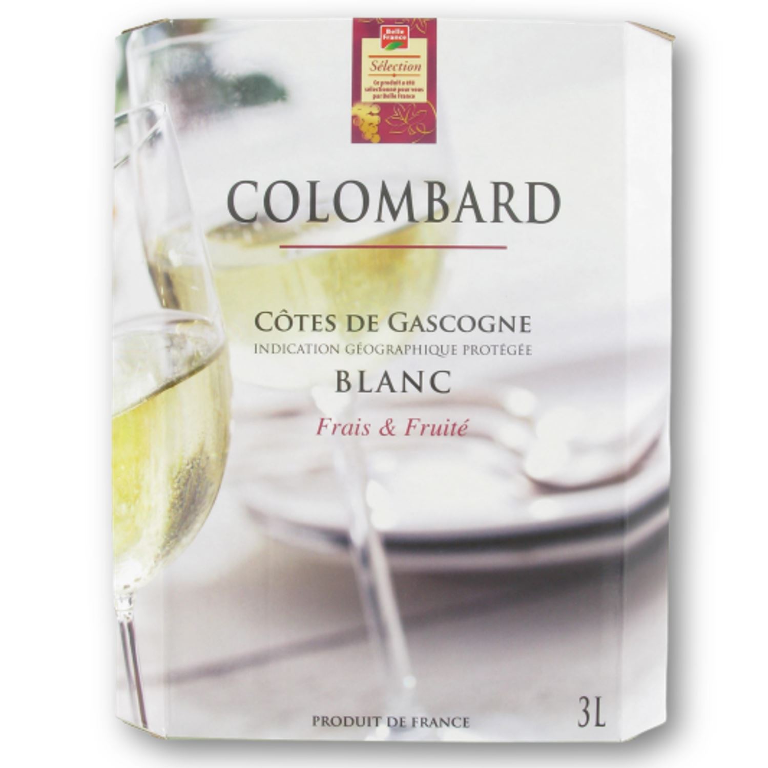 Côtes de Gascogne blanc Colombard IGP
